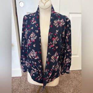Torrid Floral Black Jacket